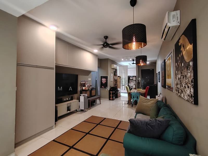 Kondominium untuk Dijual di Zenith Residences - Marvin Lee - Living Room - PropertyGuru.com.my