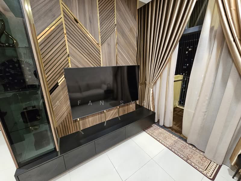 Service Residence for Sale at Henna Residence @ The Quartz WM - Affan Syahir - Living Room - PropertyGuru.com.my