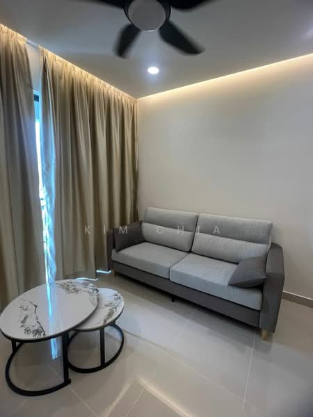 Servis Apartment untuk Disewa di Baron Residence @ Lake City - Kim Chia - Living Room - PropertyGuru.com.my