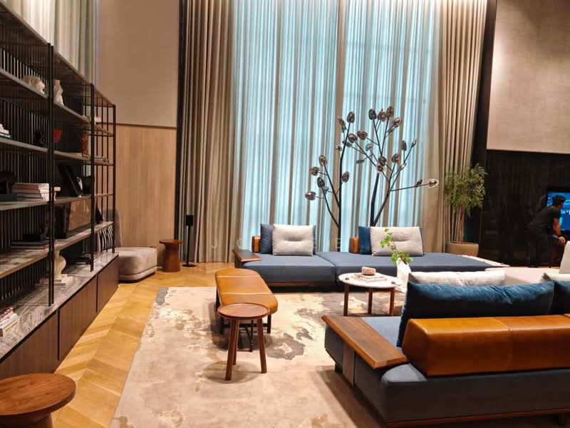 Service Residence for Rent at TRX Residences - JC Lee - Living Room - PropertyGuru.com.my