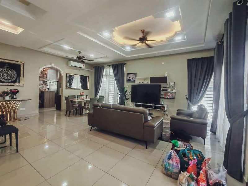 Cluster House for Sale in Taman Nusantara (Iskandar Puteri (Nusajaya)) - Nat Sin - Living Room - PropertyGuru.com.my