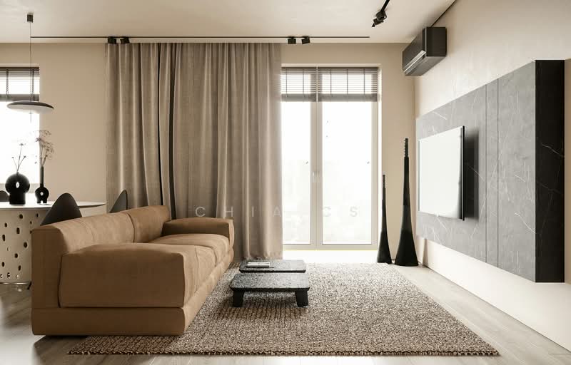 Condominium for Sale at South Brooks - Chia Cs - Living Room - PropertyGuru.com.my