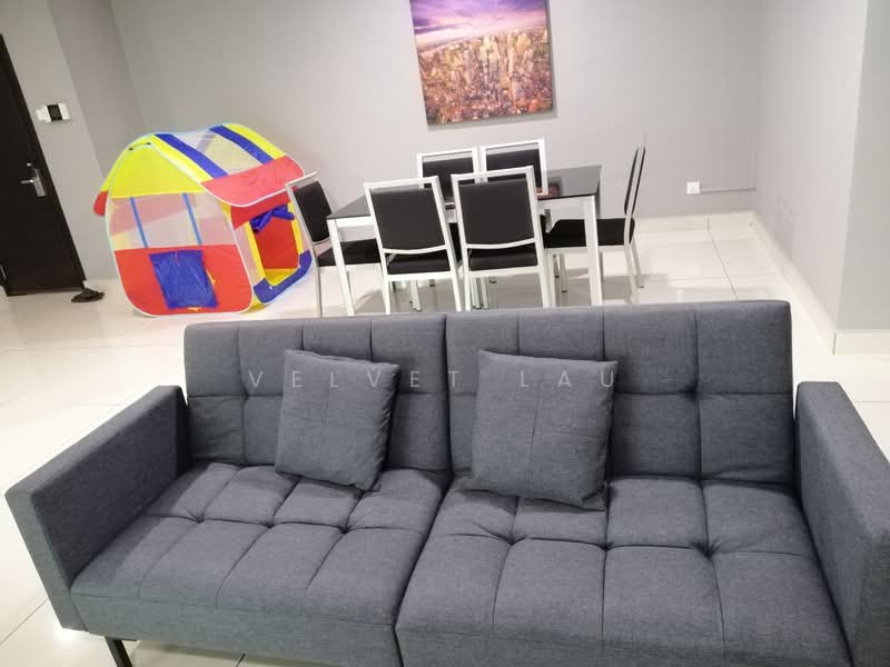 Condominium for Sale at KSL D'Esplanade Residence - Velvet Lau - Living Room - PropertyGuru.com.my