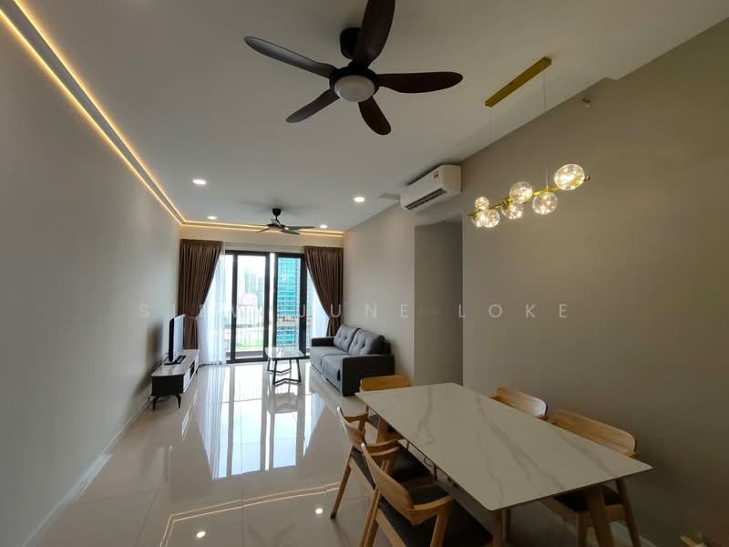 Servis Apartment untuk Disewa di Sunway Belfield - Siew June Loke - Living Room - PropertyGuru.com.my