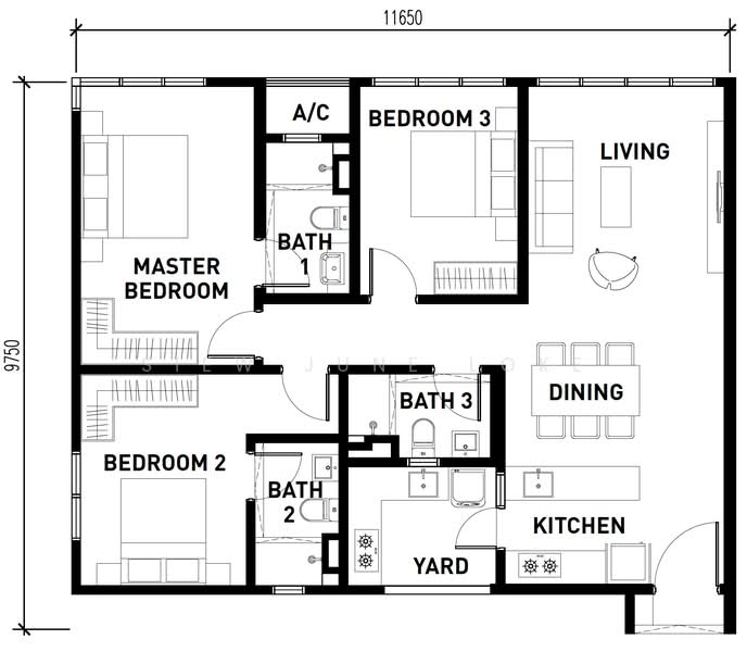 Service Residence for Rent at Sunway Belfield - Siew June Loke - PropertyGuru.com.my
