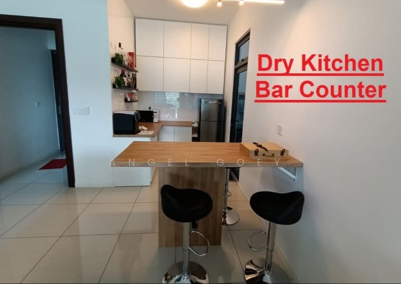 Kondominium untuk Disewa di Queens Residences Q2 @ Queens Waterfront - Angel Goey - Kitchen - PropertyGuru.com.my