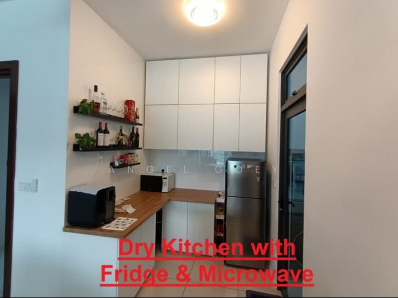 Kondominium untuk Disewa di Queens Residences Q2 @ Queens Waterfront - Angel Goey - Kitchen - PropertyGuru.com.my