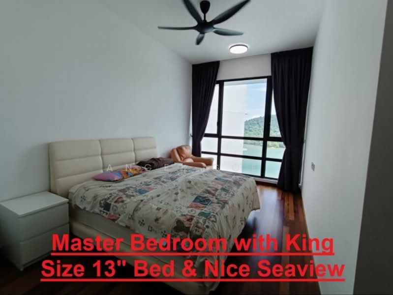 Kondominium untuk Dijual di Queens Residences Q2 @ Queens Waterfront - Angel Goey - Master Bedroom - PropertyGuru.com.my