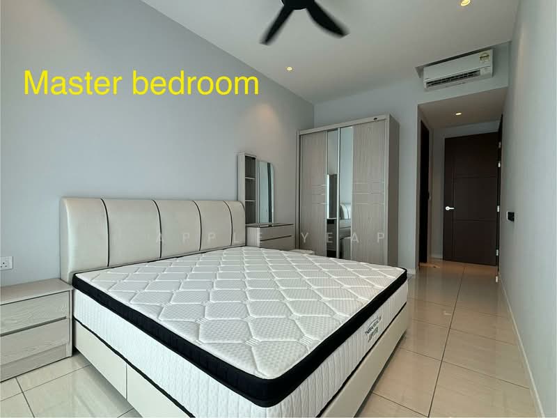 Kondominium untuk Disewa di Queens Residences Q2 @ Queens Waterfront - Apple Yeap - Master Bedroom - PropertyGuru.com.my