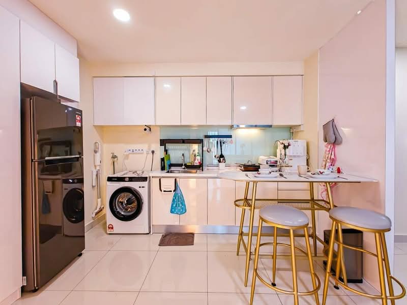Service Residence for Sale at Teega Suites - Michelle Ng - Kitchen - PropertyGuru.com.my