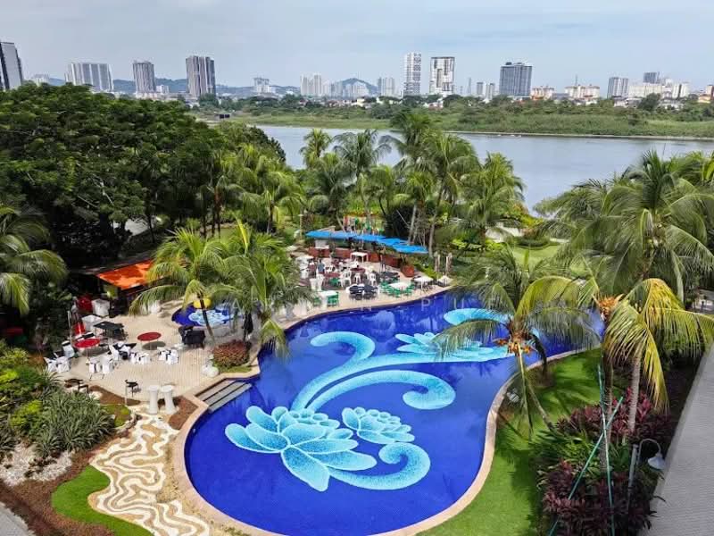 Servis Apartment untuk Dijual di Aradia Residence @ Lake City KL North - Darren Pue - Pool - PropertyGuru.com.my