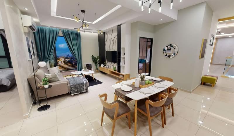 Service Residence for Sale at Parkland Residence - KH Tan - Living Room - PropertyGuru.com.my