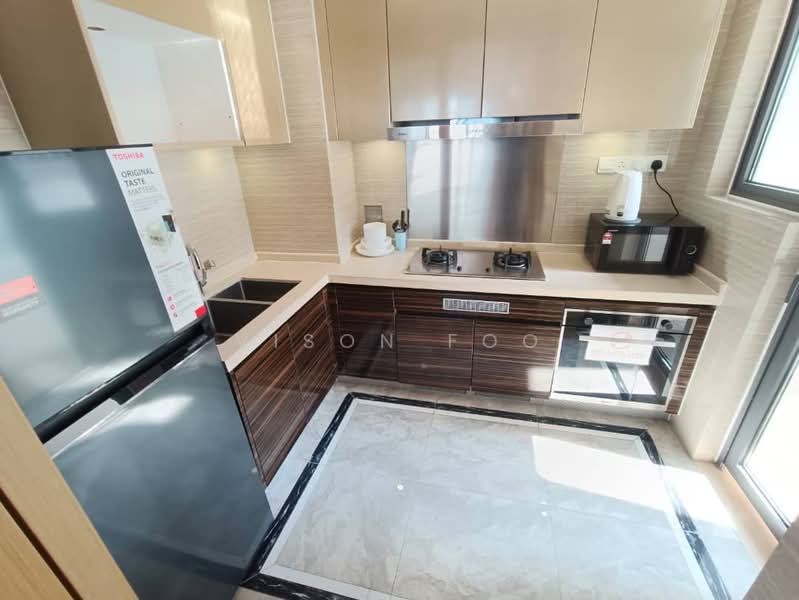 Service Residence for Rent at R&F Princess Cove Phase 1 - Vison Foo - Kitchen - PropertyGuru.com.my