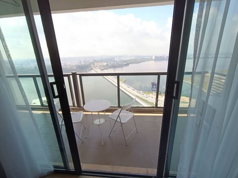Service Residence for Rent at R&F Princess Cove Phase 1 - Vison Foo - Balcony - PropertyGuru.com.my