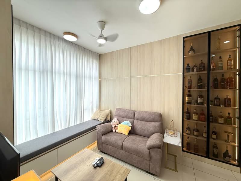 Service Residence for Rent at Midas @ Seri Alam - Kai Ni - Living Room - PropertyGuru.com.my