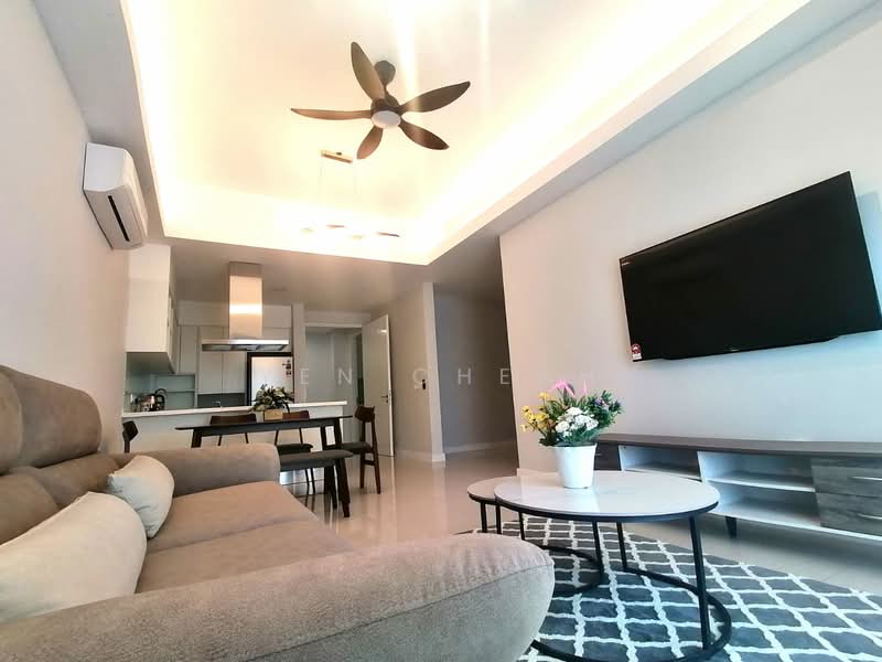 Service Residence for Rent at The Sentral Suites - Yen Cheah - Living Room - PropertyGuru.com.my