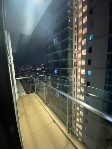Service Residence for Rent at Pacific Star - Koo Ying Kang - Balcony - PropertyGuru.com.my
