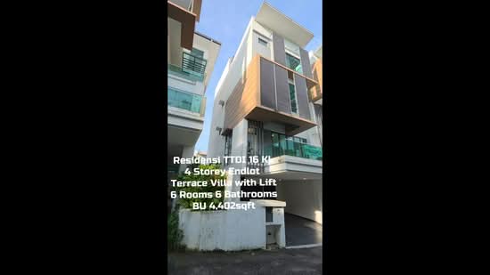Rumah Teres 4 Tingkat untuk Dijual di Taman Tun Dr Ismail (Kuala Lumpur) - Ferdaus Johar - PropertyGuru.com.my