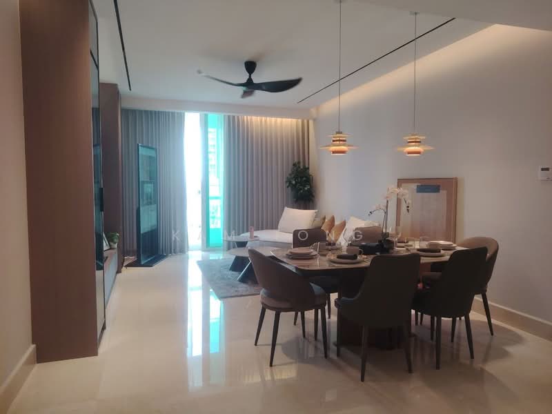 Kondominium untuk Dijual di Brunsfield EmbassyView - Kam Tong - Living Room - PropertyGuru.com.my