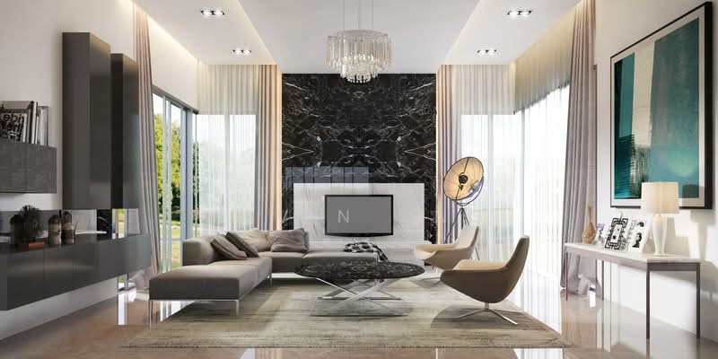 Rumah Banglo untuk Dijual di Bandar Seri Coalfields (Sungai Buloh) - Kevin Ong - Living Room - PropertyGuru.com.my