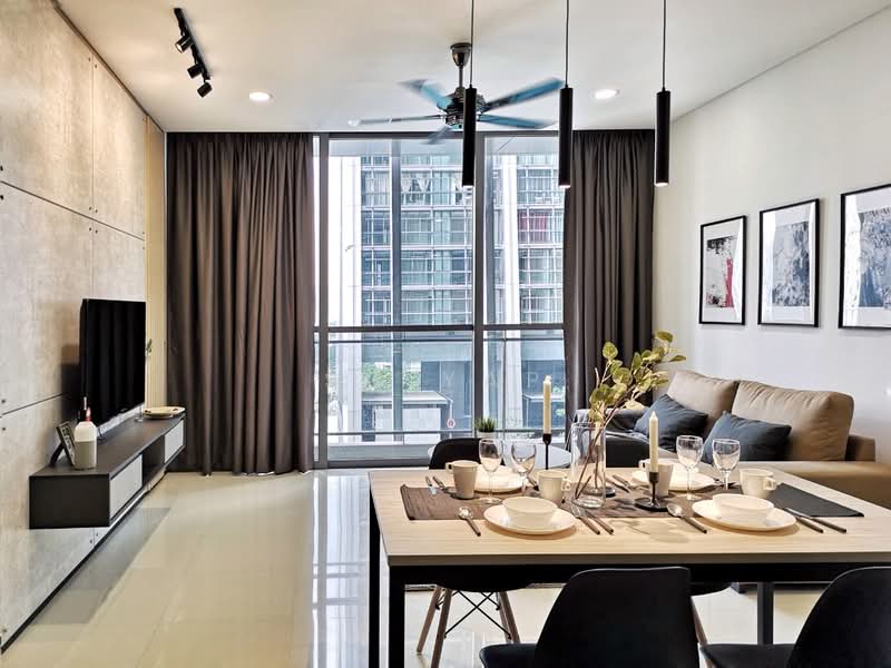 Condominium for Rent at The Fennel - SC Yap - Living Room - PropertyGuru.com.my