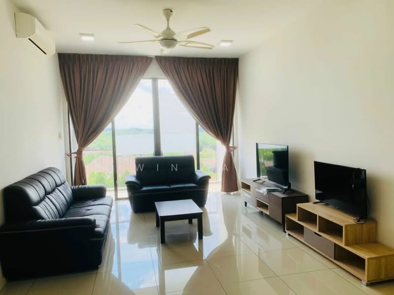 Condominium for Rent at The WaterEdge (Pinggiran Air) - Win Tan - Living Room - PropertyGuru.com.my