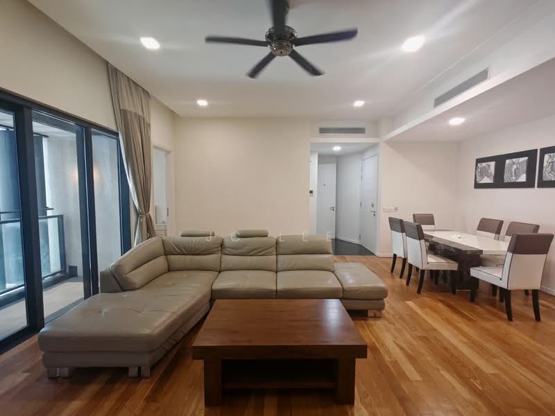 Service Residence for Rent at St Mary Residences - JC Lee - Living Room - PropertyGuru.com.my