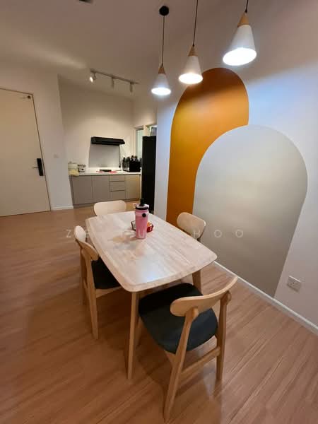 Servis Apartment untuk Disewa di Tuan 2egacy - Ze Yu Khoo - Dining Room - PropertyGuru.com.my