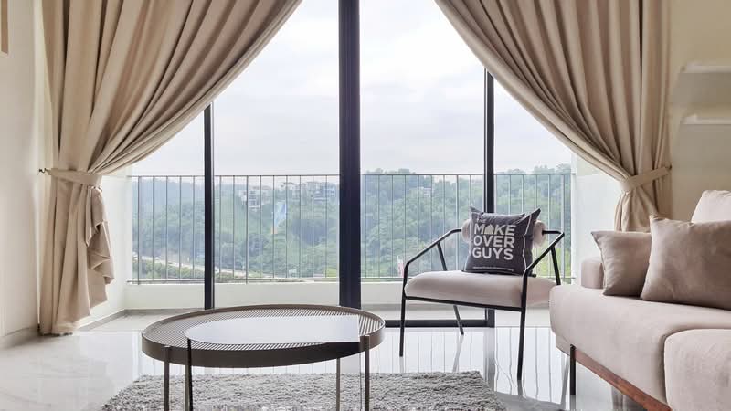 Condominium for Sale at South Brooks - Eve Tan - Living Room - PropertyGuru.com.my