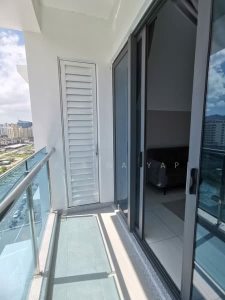 Condominium for Rent at Queens Residences Q1 @ Queens Waterfront - Sabrina Yap - Balcony - PropertyGuru.com.my