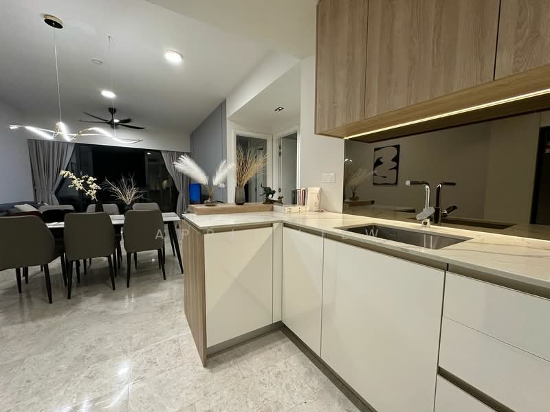 Service Residence for Rent at TRX Residences - Apple Liew - Kitchen - PropertyGuru.com.my