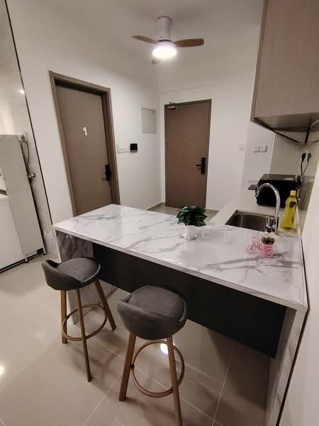 Servis Apartment untuk Disewa di Baron Residence @ Lake City - Matthew Chin - Kitchen - PropertyGuru.com.my