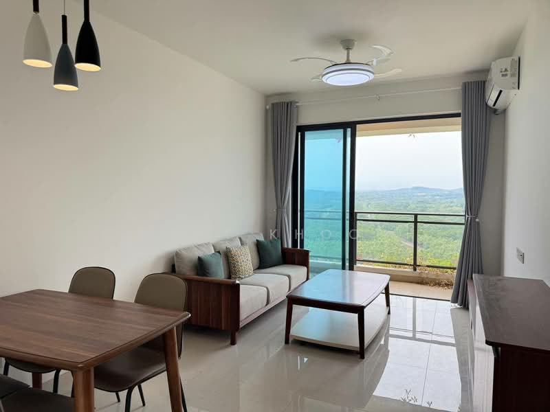 Apartment for Sale at Starview Bay @ Forest City - Sky Khoo - Living Room - PropertyGuru.com.my