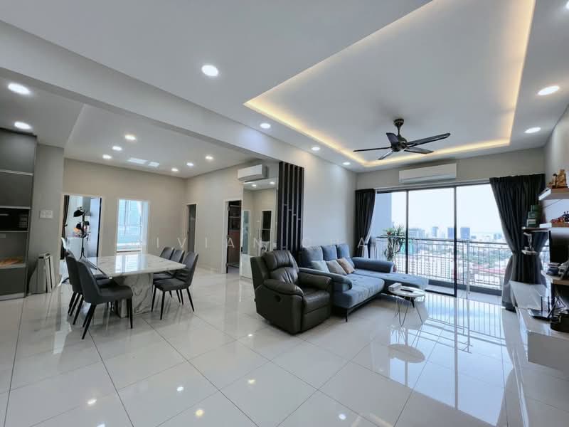 Condominium for Sale at Skyview Residence - Vivian Chang - Living Room - PropertyGuru.com.my