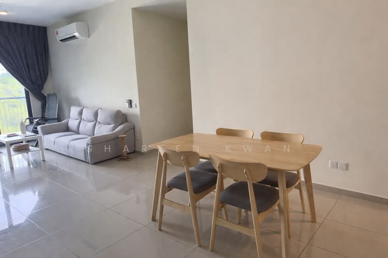 Service Residence for Sale at D'Cosmos Residences - Shareen Kwan - Living Room - PropertyGuru.com.my