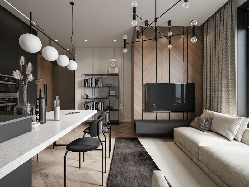 Condominium for Sale at One Central Park - Chia Cs - Living Room - PropertyGuru.com.my