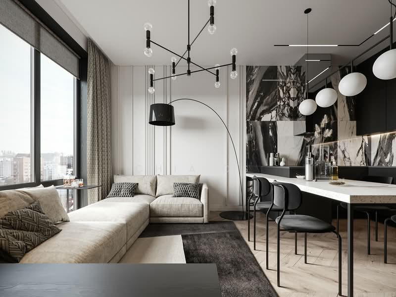 Condominium for Sale at One Central Park - Chia Cs - Living Room - PropertyGuru.com.my