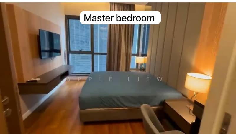 Service Residence for Sale at Aria - Apple Liew - Master Bedroom - PropertyGuru.com.my