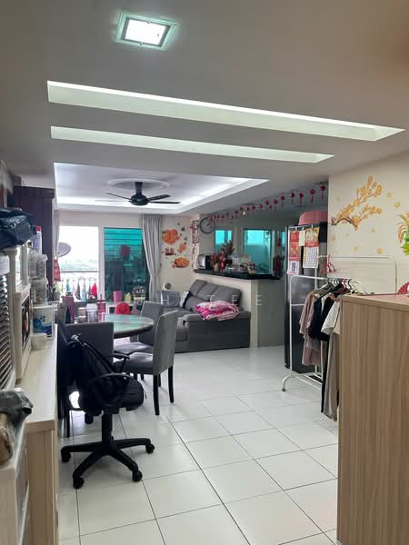 Condominium for Sale at First Residence (Residensi Unggul) - JH Tee - Living Room - PropertyGuru.com.my