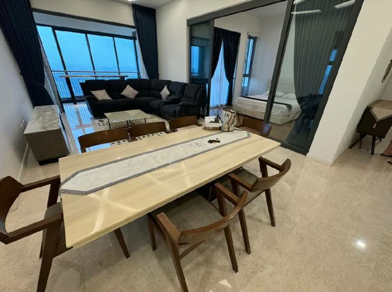 Service Residence for Rent at The Astaka @ 1 Bukit Senyum - Linda . - Living Room - PropertyGuru.com.my