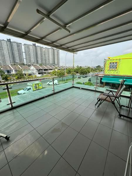 Rumah Teres 2 Tingkat untuk Dijual di Taman Kempas Indah (Tebrau) - Noctis Tan - Balcony - PropertyGuru.com.my