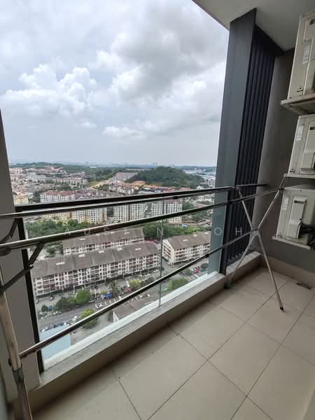 Service Residence for Sale at Akasa - Austin Goh - Balcony - PropertyGuru.com.my