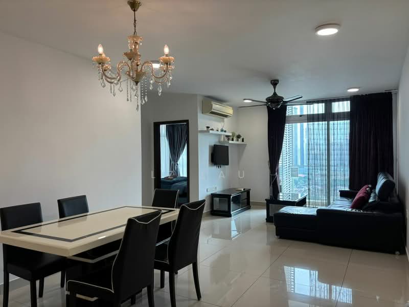 Kondominium untuk Disewa di KSL D'Esplanade Residence - LZ Lau - Living Room - PropertyGuru.com.my