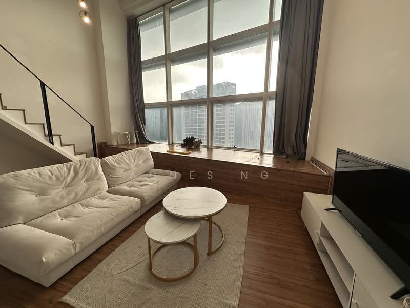 Service Residence for Rent at SOHO @ Empire City - Agnes Ng - Living Room - PropertyGuru.com.my