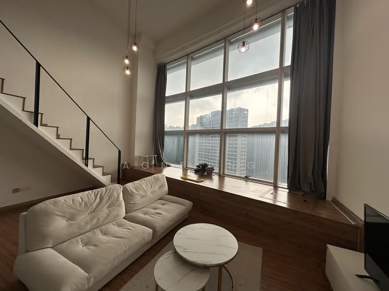 Service Residence for Rent at SOHO @ Empire City - Agnes Ng - Living Room - PropertyGuru.com.my