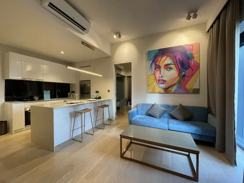Service Residence for Sale at Star Residences One - Jennifer Eu - Living Room - PropertyGuru.com.my