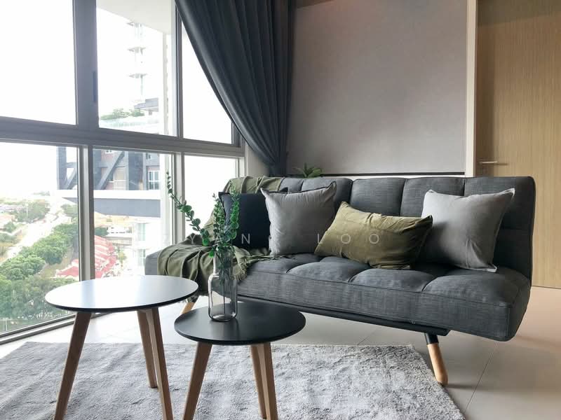 Servis Apartment untuk Disewa di Cantara Residences - Zyang Loo - Living Room - PropertyGuru.com.my