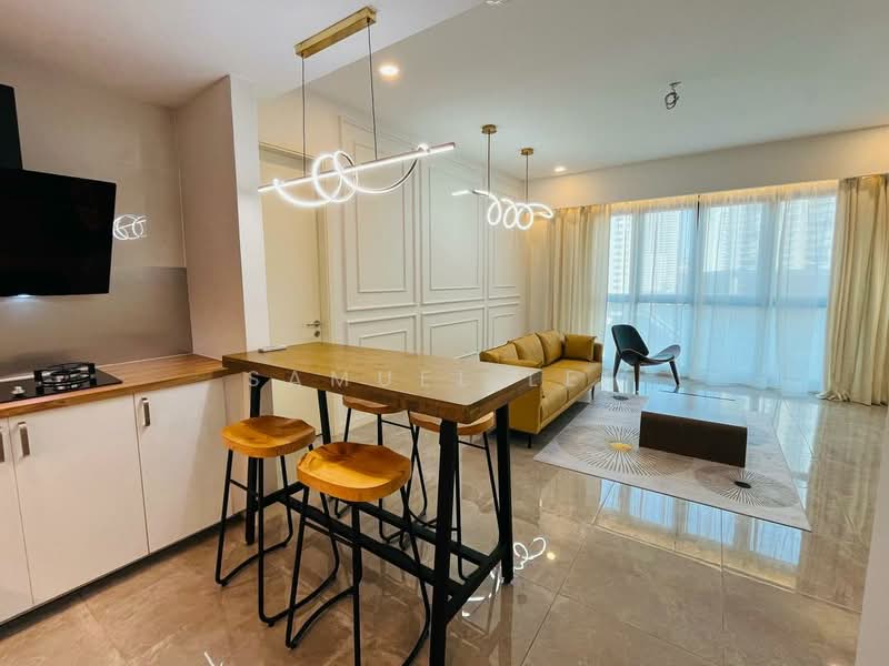 Servis Apartment untuk Disewa di Ooak Serviced Apartments @ Kiara 163 - Samuel Lee - Living Room - PropertyGuru.com.my