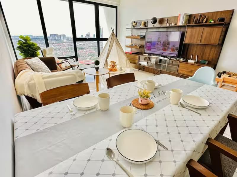 Servis Apartment untuk Dijual di Southkey Mosaic - Phoebe Foo - Living Room - PropertyGuru.com.my