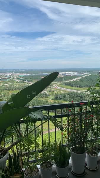 Kondominium untuk Disewa di Eco Bloom - Mindy Choong - Balcony - PropertyGuru.com.my